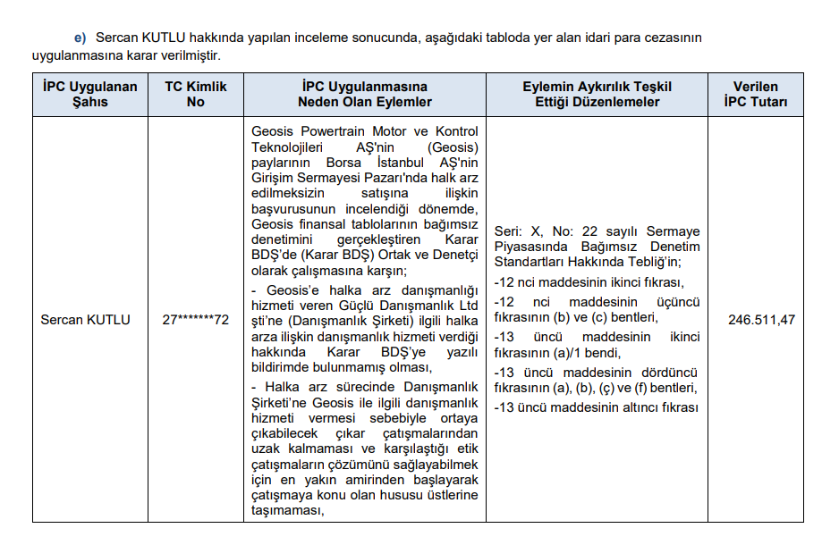 SPK'dan toplam 25 para cezası, 20 suç duyurusu ve 20 kişiye 2 yıl işlem yasağı kararı! HABERLER, Gündemdekiler, Şirket Haberleri Xekonomi