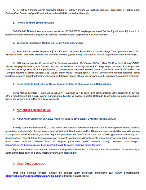 SPK’dan 3 sermaye artırımı, 2 halka arz onayı, 25 para cezası, 20 işlem yasağı ve suç duyurusu kararı! HABERLER, Gündemdekiler, HALKA ARZ, Sermaye Artırımı Haberleri, Şirket Haberleri Xekonomi